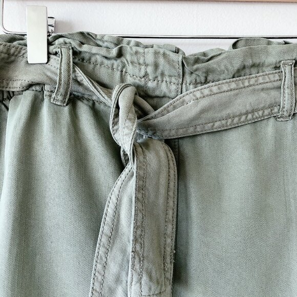 RW&Co Denim Shorts With Removable Sash XXL green shorts - Picture 6 of 15